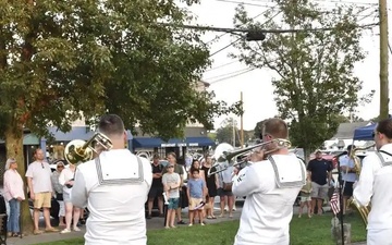 Navy Band Northeast at the 2025 HarborFire Festival
