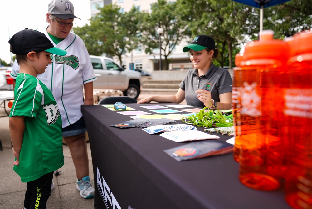 AFRL at the Dayton Dragons Hometown Heroes