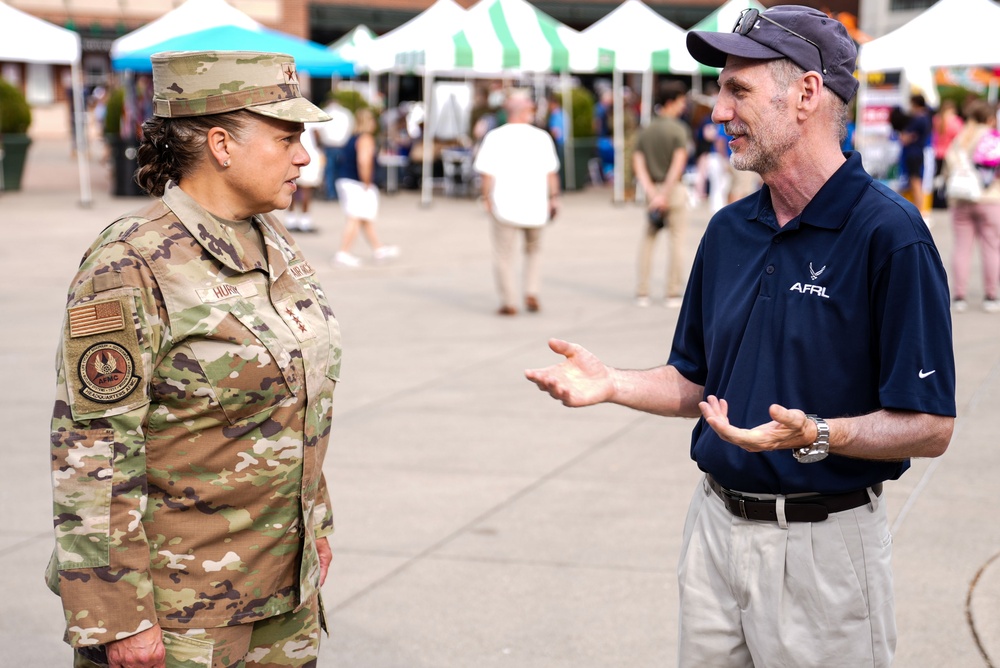 AFRL at the Dayton Dragons Hometown Heroes