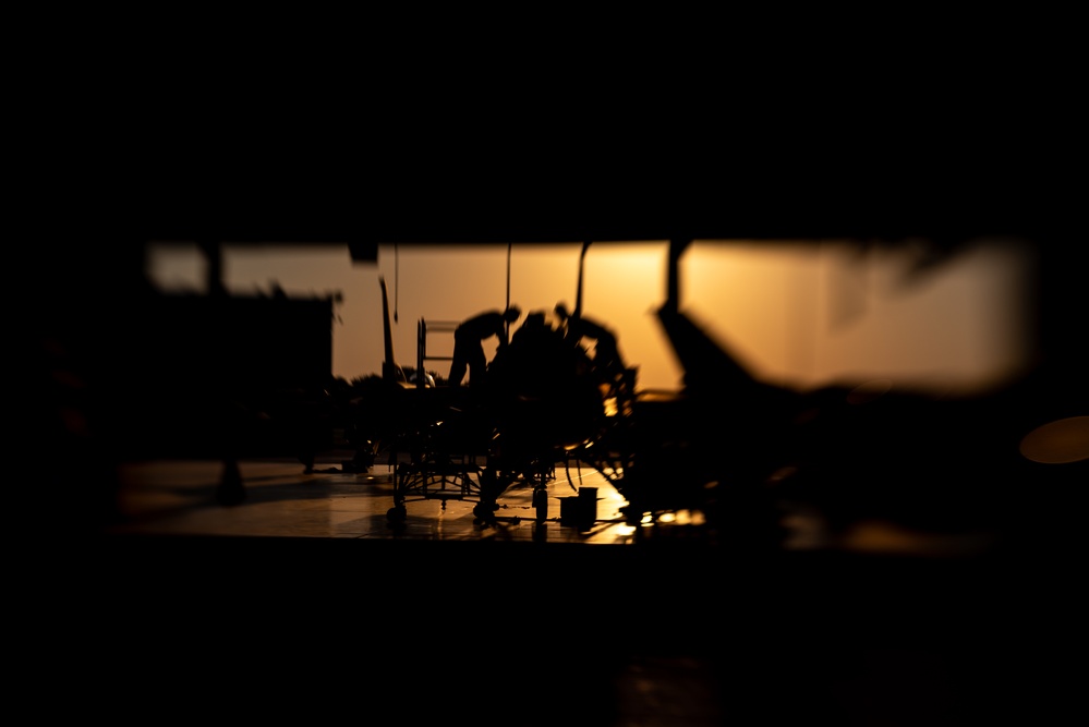 114th Fighter Wing conducts evening operations