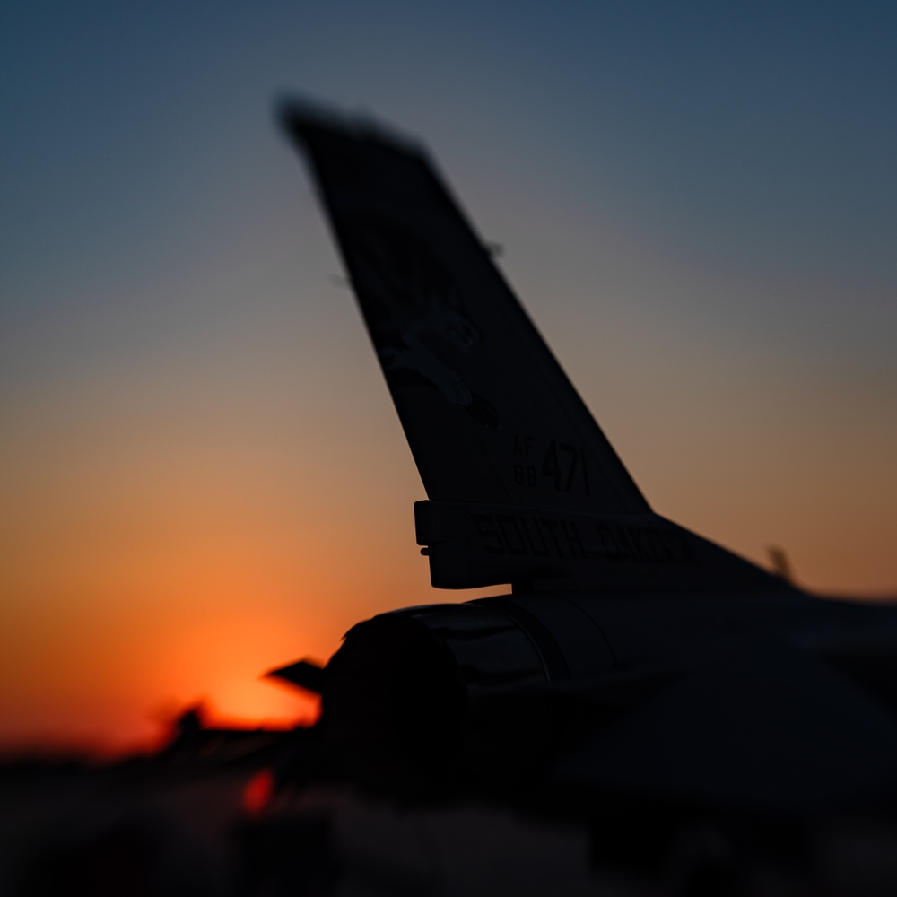 114th Fighter Wing conducts evening operations