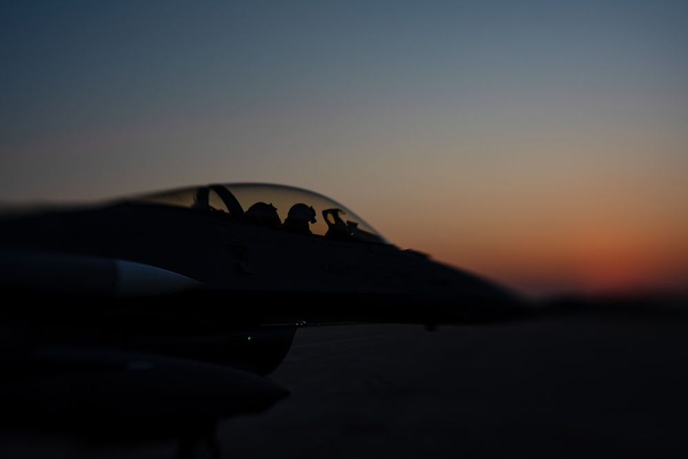 114th Fighter Wing conducts evening operations