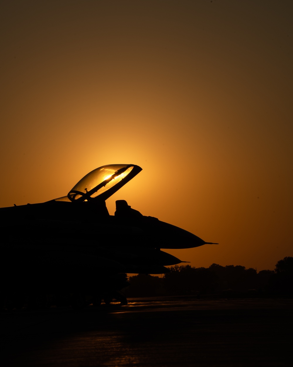 114th Fighter Wing conducts evening operations