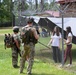 Students Interact with Role Players During Culmination Exercise