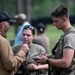 Students Interact with Role Players During Culmination Exercise