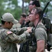 Students Interact with Role Players During Culmination Exercise