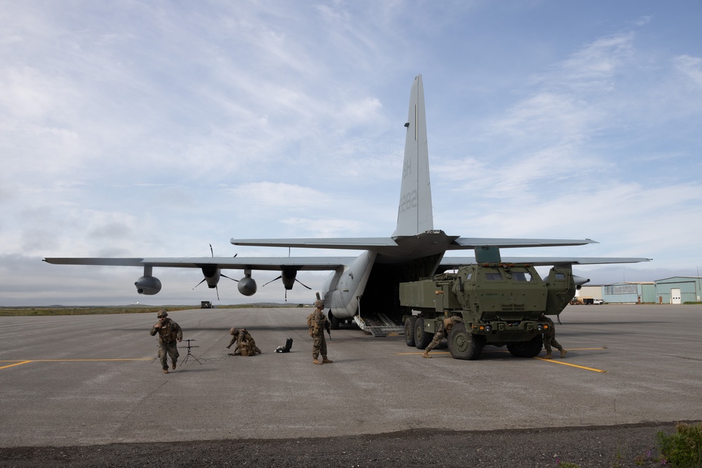 U.S. Marines conduct training during AE25
