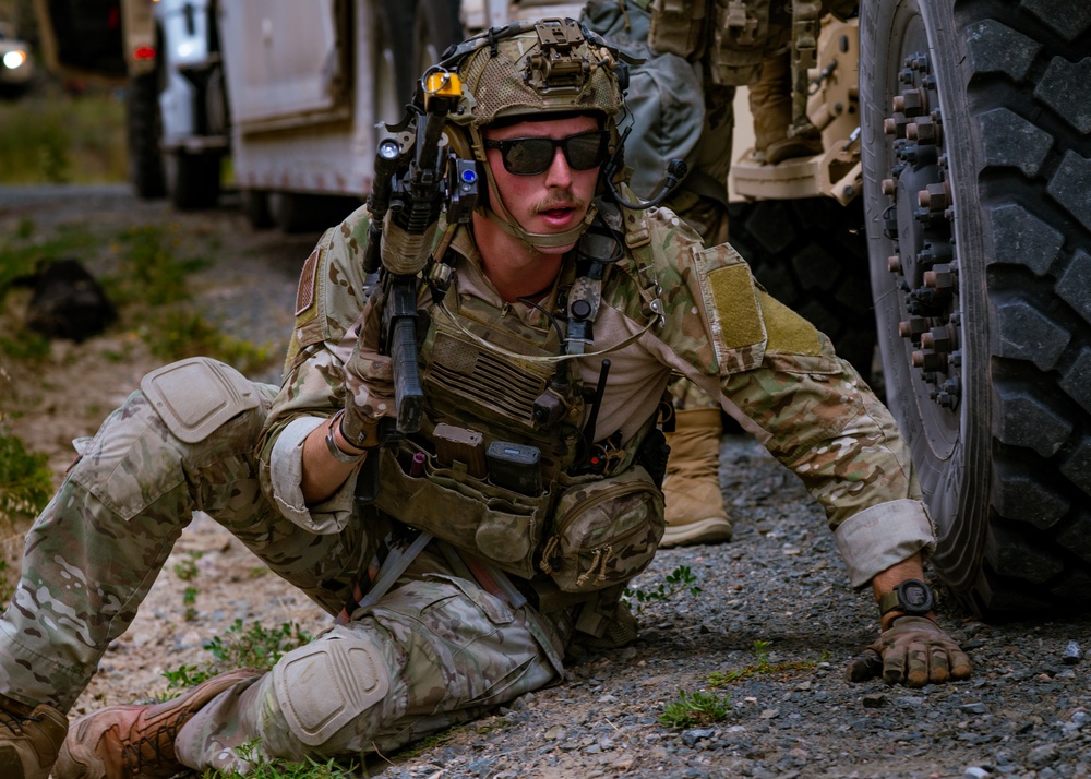 Securing the Route: 91st MSOS Convoy Response Force Participates in ARROW 2025 Week 1