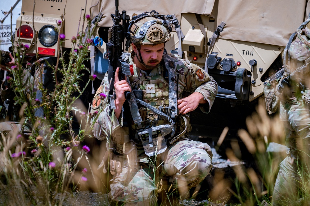 Securing the Route: 91st MSOS Convoy Response Force Participates in ARROW 2025 Week 1