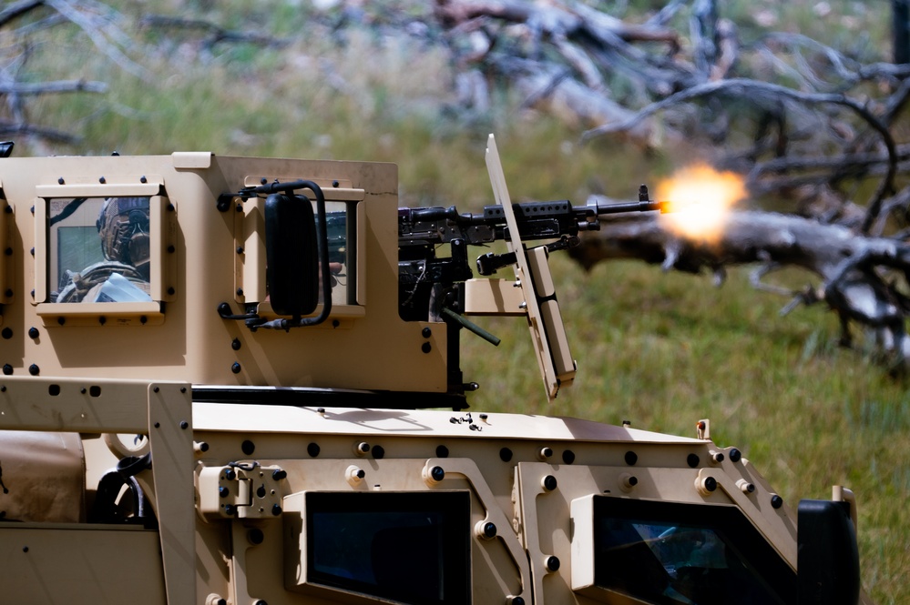 Securing the Route: 91st MSOS Convoy Response Force Participates in ARROW 2025 Week 1