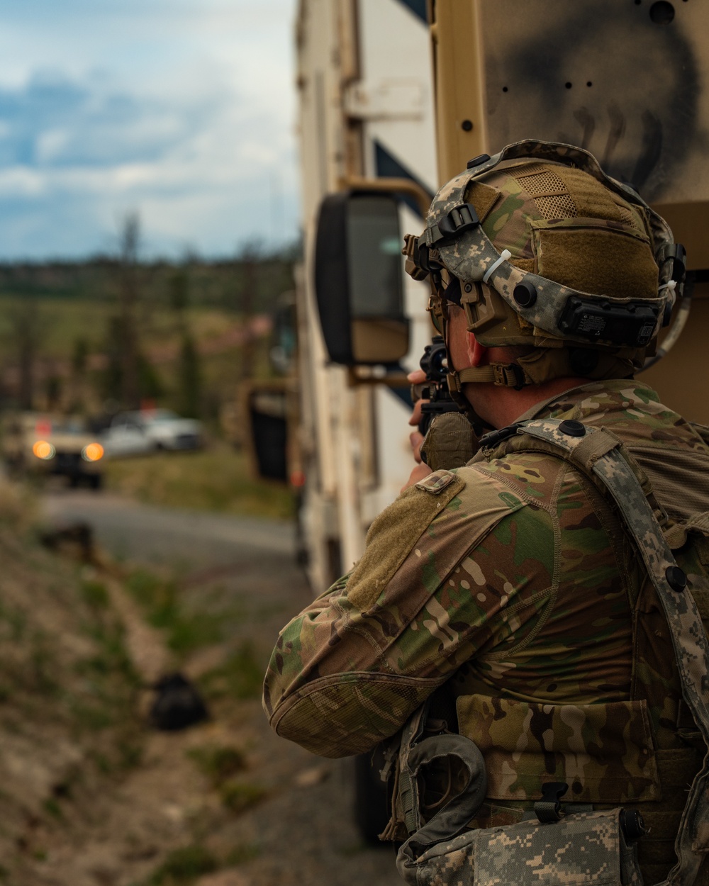 Securing the Route: 91st MSOS Convoy Response Force Participates in ARROW 2025 Week 1
