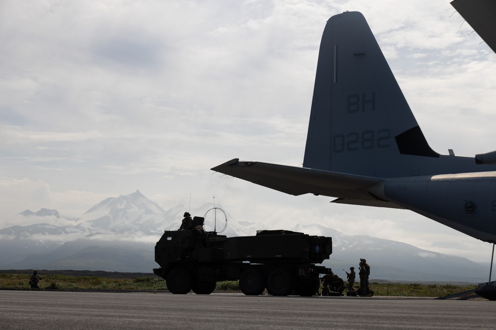 U.S. Marines conduct training during AE25