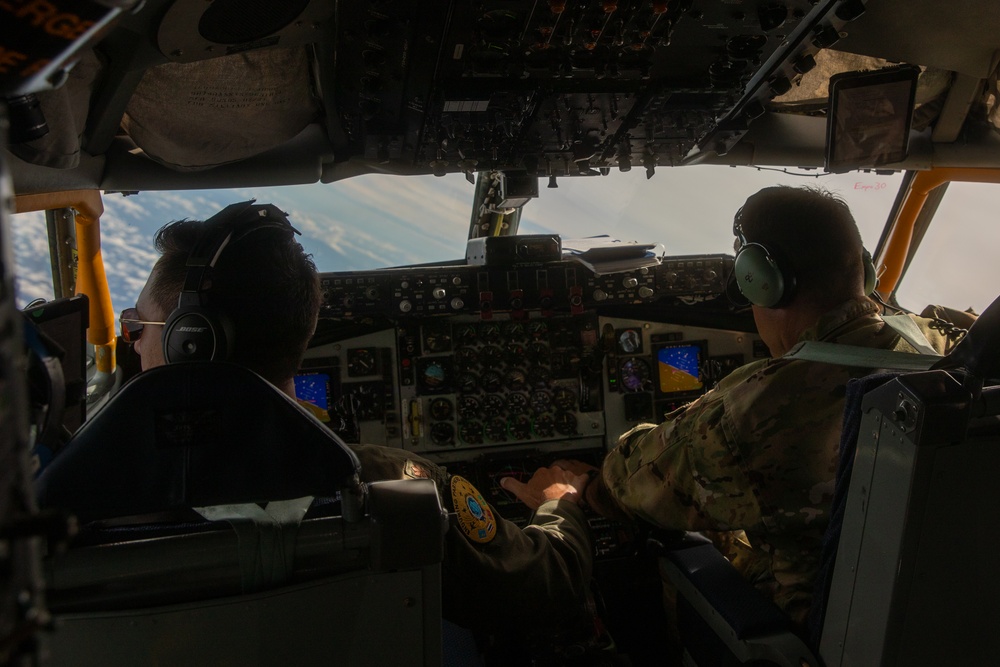Partnership at Altitude: Washington National Guard KC-135 conducts aerial refueling training with Royal Thai Air Force F-16