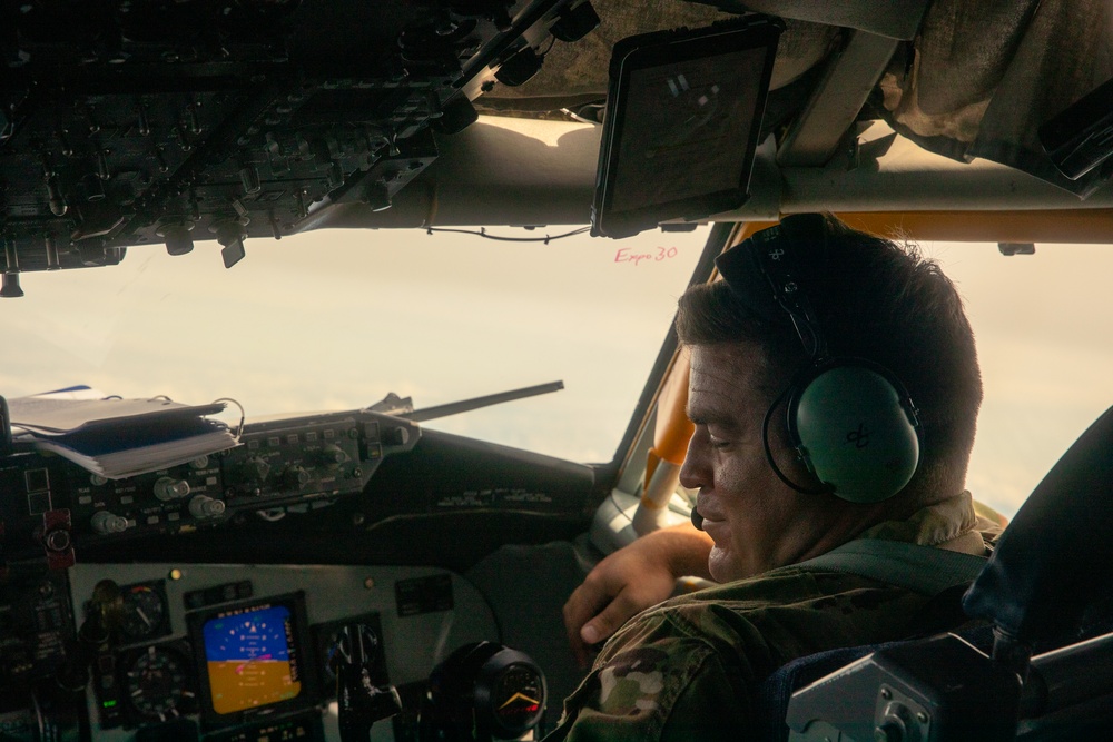 Partnership at Altitude: Washington National Guard KC-135 conducts aerial refueling training with Royal Thai Air Force F-16