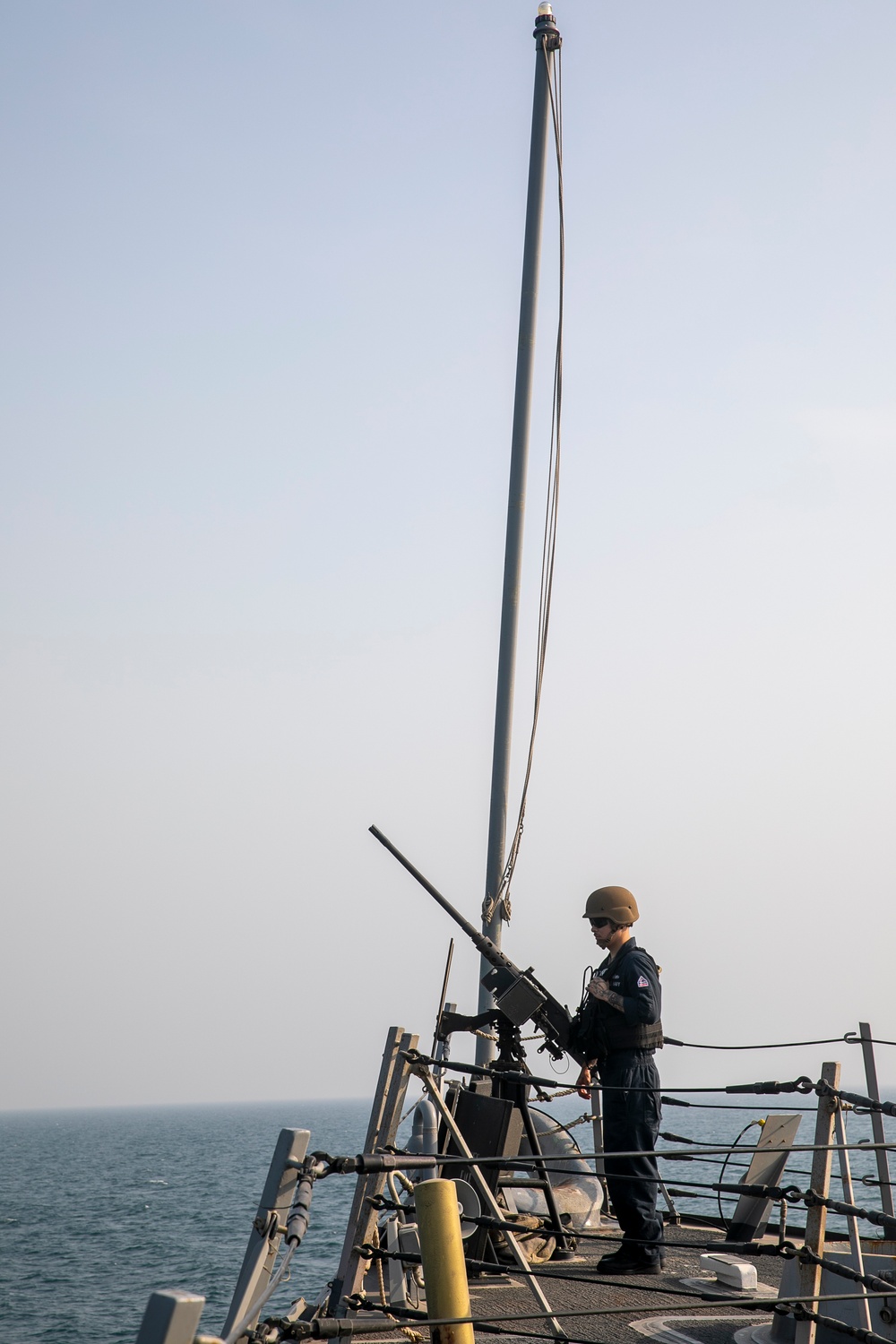 USS Fitzgerald Anchoring Evolution