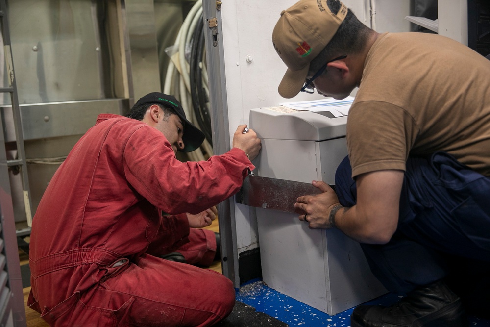 USS Fitzgerald Daily Ops