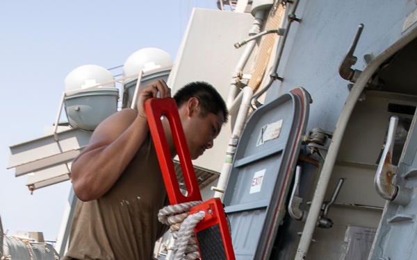 USS Fitzgerald Daily Ops