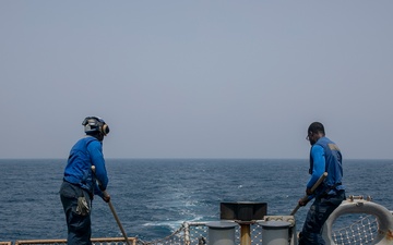 USS Fitzgerald Flight Ops