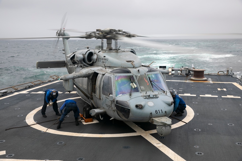 USS Fitzgerald Flight Quarters
