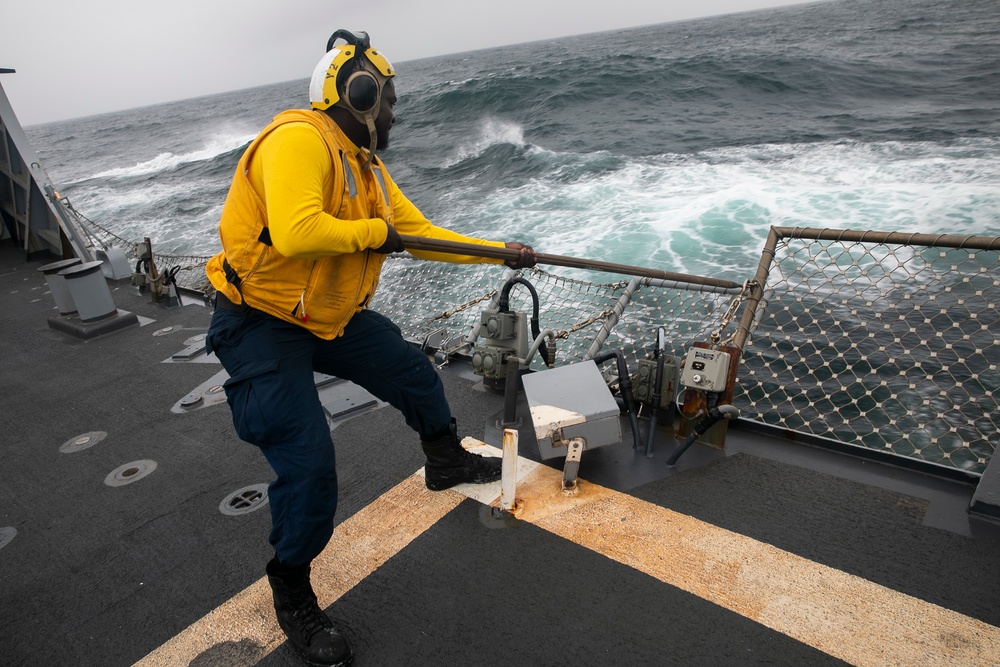 USS Fitzgerald Flight Quarters