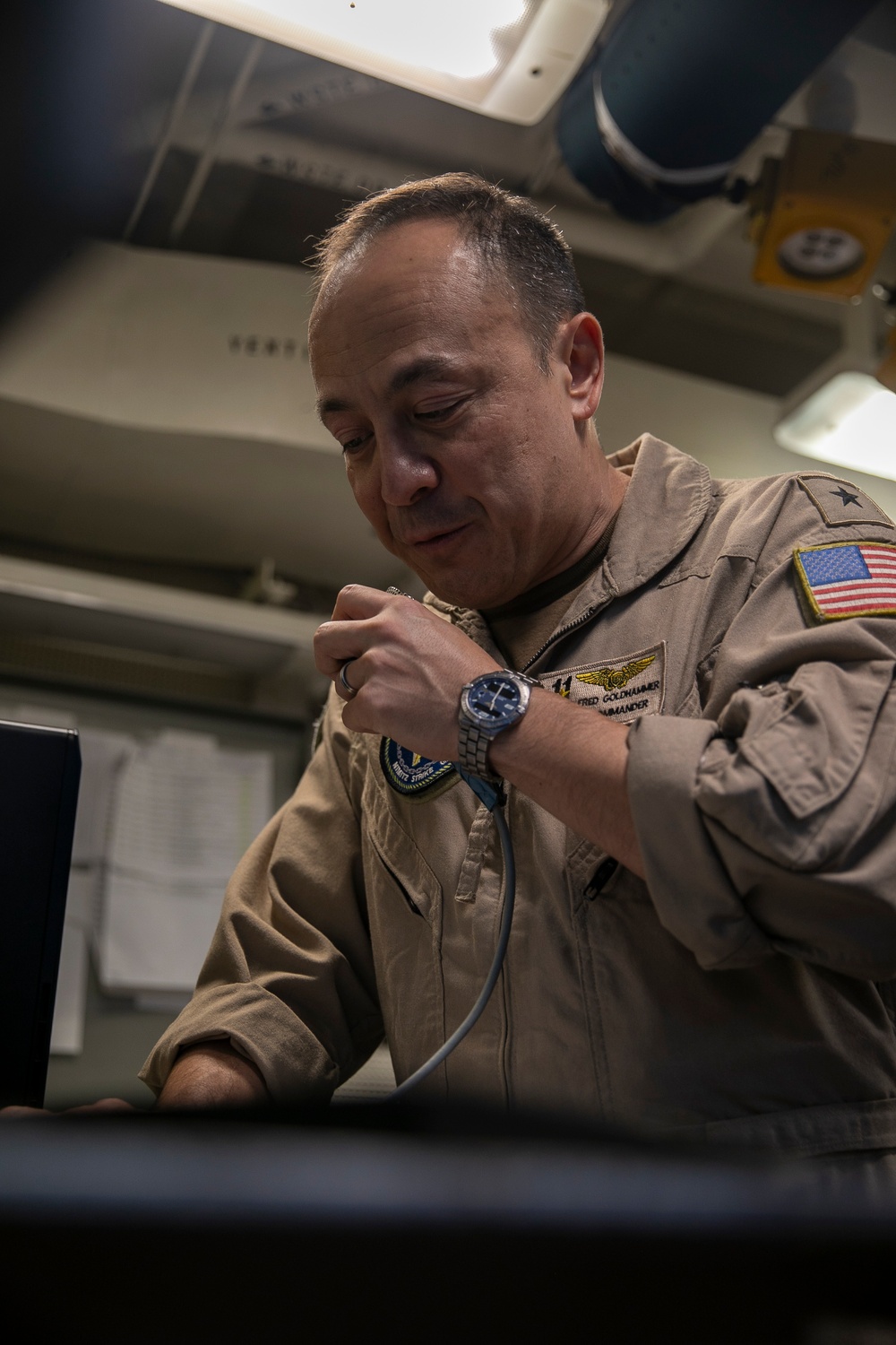 USS Fitzgerald Welcomes CSG 11 Commander