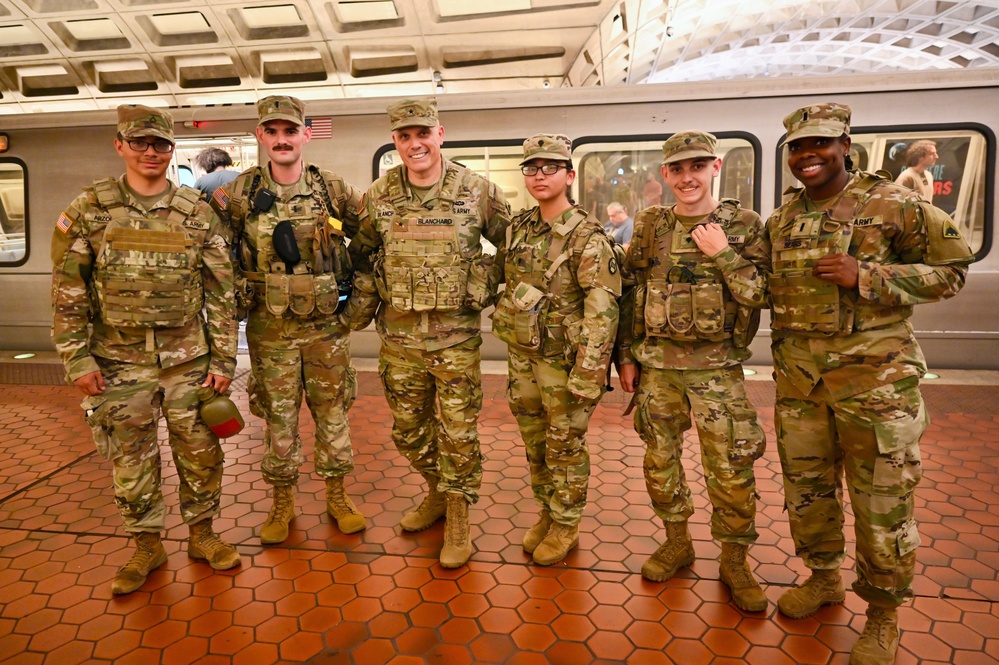 D.C. National Guard Commanding General visits JTF-DC posts D.C. National Guard Commanding General visits JTF-DC posts