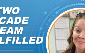 Contract administrator completes 21-year deployment journey