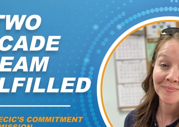 Contract administrator completes 21-year deployment journey