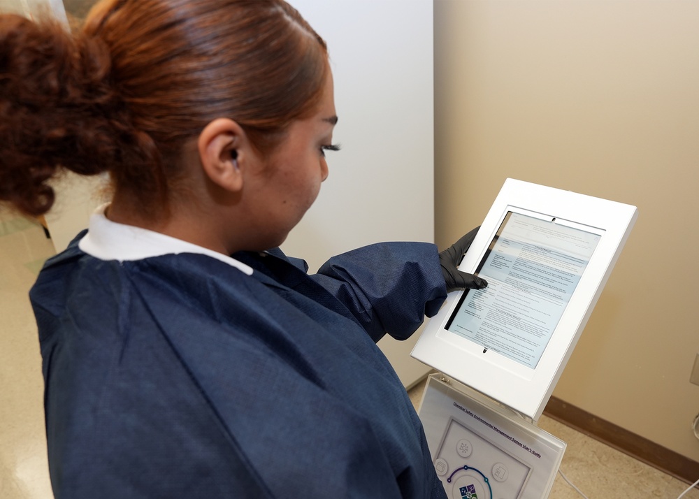 Get Real Get Better: NAMRU San Antonio goes Digital with Safety Data Sheets
