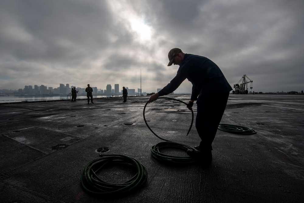USS Carl Vinson conducts routine operations