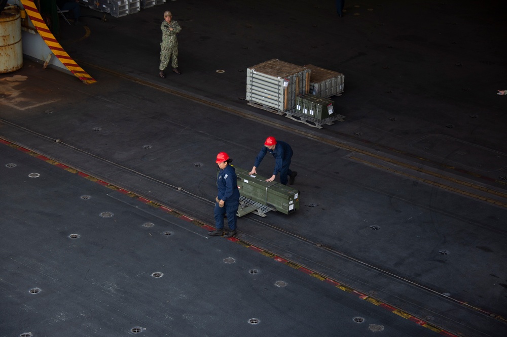 USS Carl Vinson conducts routine operations