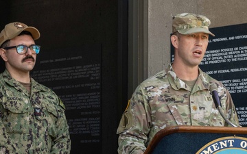 San Jose MEPS Change of  Responsibility Ceremony