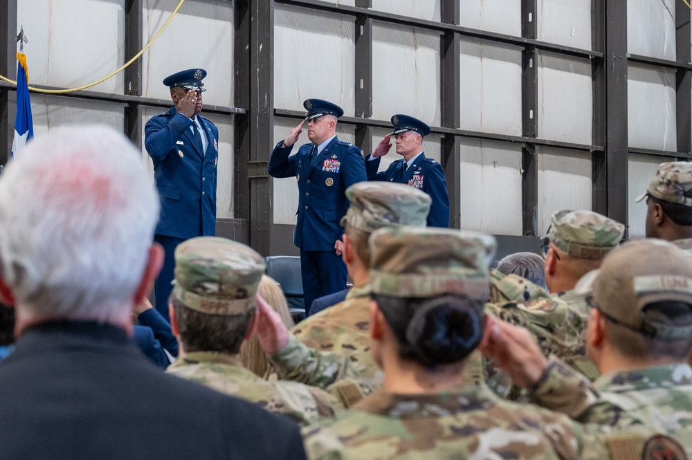 635th Supply Chain Operations Wing Change of Command 2025