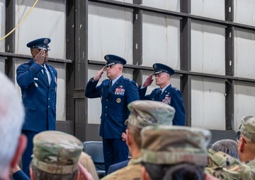 635th Supply Chain Operations Wing Change of Command 2025