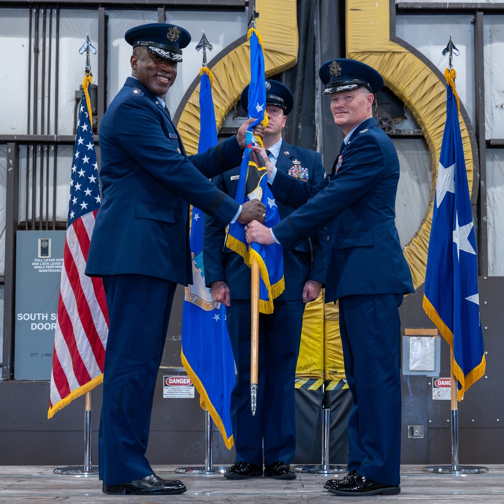 635th Supply Chain Operations Wing Change of Command 2025