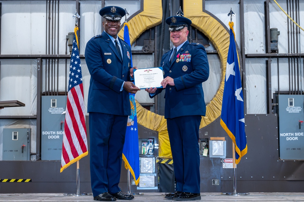 635th Supply Chain Operations Wing Change of Command 2025