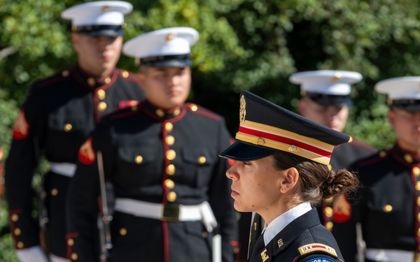The President of the Republic of Korea Lee Jae Myung Armed Forces Full Honors Wreath-Laying Ceremony