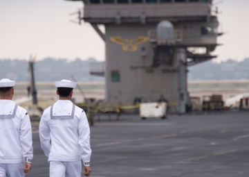USS Carl Vinson (CVN 70) Sailors Conduct Routine Operations in San Diego