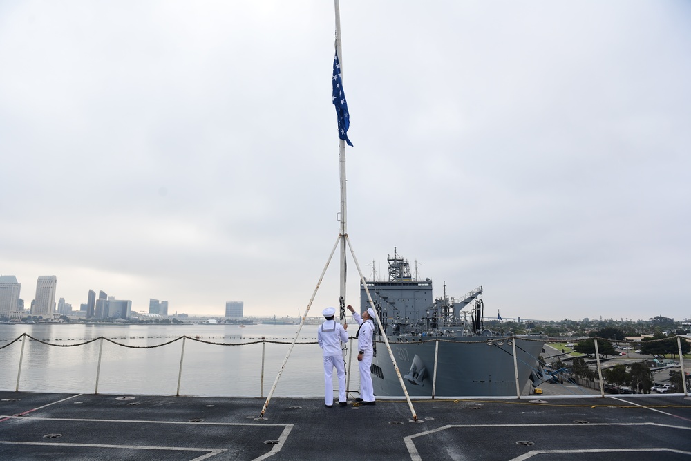 USS Carl Vinson (CVN 70) Sailors Conduct Routine Operations in San Diego