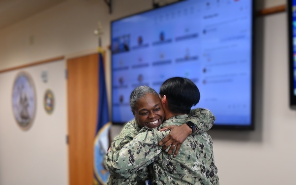 Navy Medicine Readiness and Training Command New England Sailors Receive Promotions