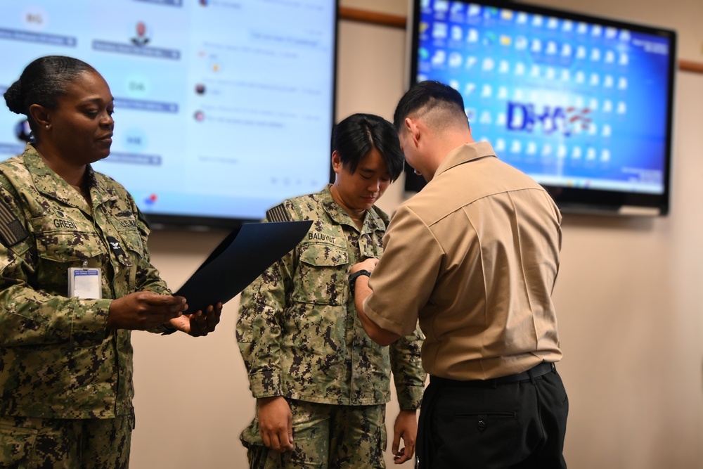 Navy Medicine Readiness and Training Command New England Sailors Receive Promotions
