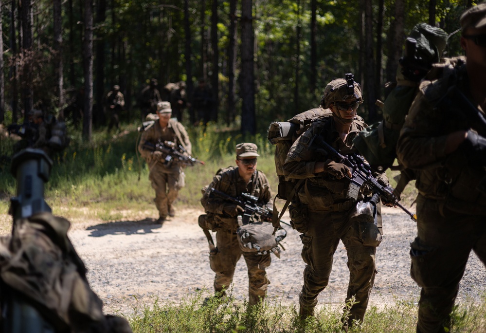 2BCT on the Move during JRTC