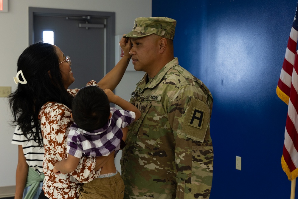 U.S. Army Sergeant First Class Promoted to Master Sergeant