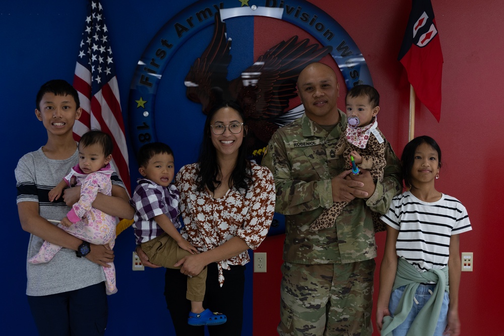 U.S. Army Sergeant First Class Promoted to Master Sergeant