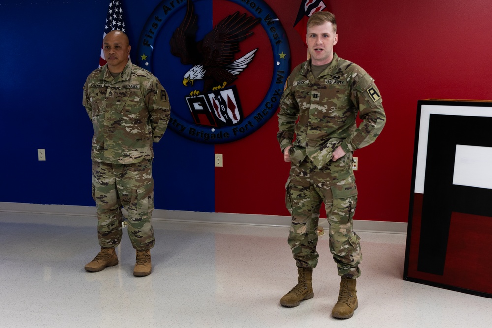 U.S. Army Sergeant First Class Promoted to Master Sergeant