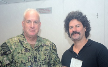 USNS Earl Warren Second Officer Awarded Civilian Service Achievement Medal