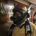 USS Bulkeley Sailors respond to a simulated fire