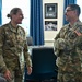 CSO Saltzman coins Maj. Gleason