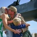 Friends and family welcome 555th FS pilots home