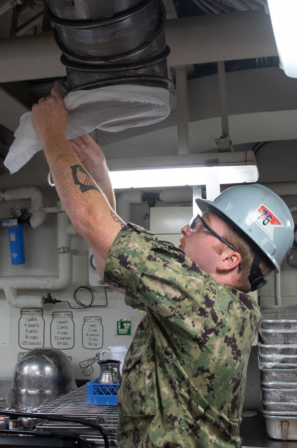 Reagan Sailors Conduct Daily Operations